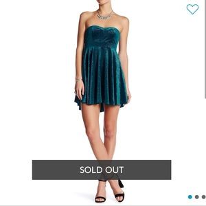 Free People Shattered Velvet Mimi Dress